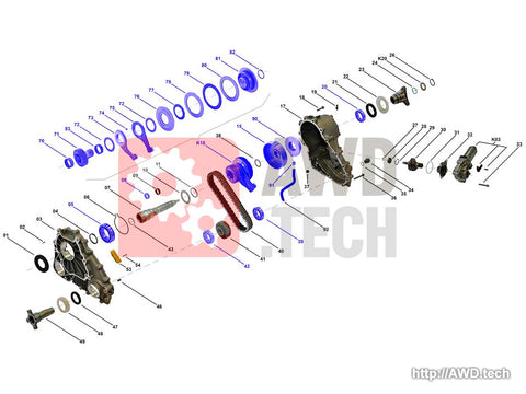 Overhaul Kit for ATC400 — BMW X3